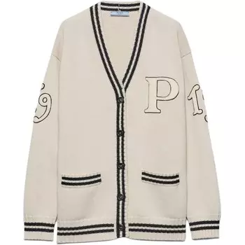 Кардиган женский Prada длинный, слоновая кость