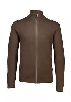 Кардиган ZIP Lindbergh, коричневый