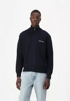 Кардиган ZIPPED Guess Jeans, темно-синий