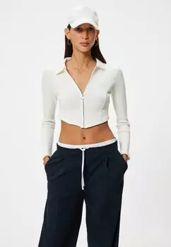 Кардиган ZIPPER Koton, белый