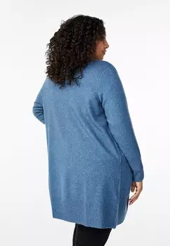 Кардиган Zizzi, цвет Mottled Blue