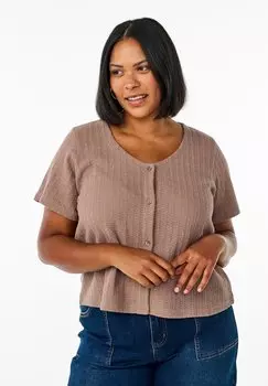 Кардиган Zizzi, коричневый