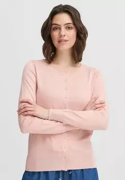 Кардиган ZU Fransa, светло-розовый