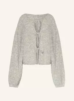 Кардиган зузи с альпакой Black Palms, серый