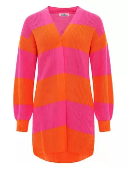 Кардиган Zwillingsherz Katja, цвет pink/orange