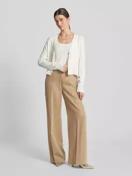 Кардиганы прямого кроя из вискозной смеси s.Oliver BLACK LABEL, кремовый