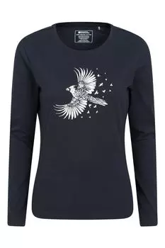 Кардинал женская футболка с принтом Mountain Warehouse, синий