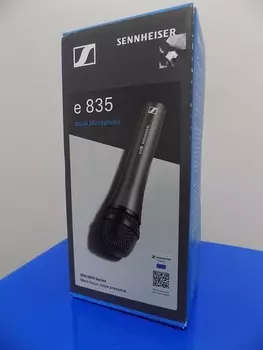 Кардиоидный динамический вокальный микрофон Sennheiser e835 Handheld Cardioid Dynamic Vocal Microphone