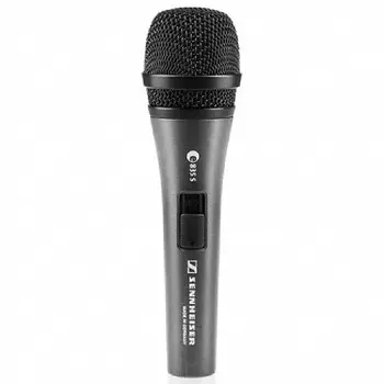 Кардиоидный динамический вокальный микрофон Sennheiser e835 S Dynamic Handheld Cardioid Microphone with On / Off Switch