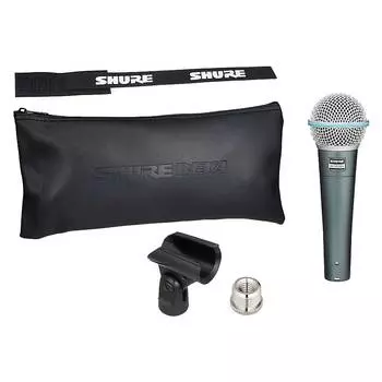 Кардиоидный динамический вокальный микрофон Shure BETA 58A Handheld Supercardioid Dynamic Microphone