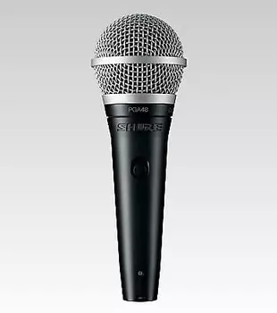 Кардиоидный динамический вокальный микрофон Shure PGA48-XLR