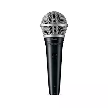 Кардиоидный динамический вокальный микрофон Shure PGA48-XLR