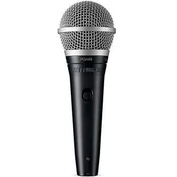Кардиоидный динамический вокальный микрофон Shure PGA48-XLR