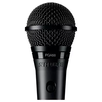 Кардиоидный динамический вокальный микрофон Shure PGA58-LC