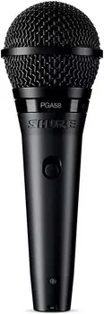 Кардиоидный динамический вокальный микрофон Shure PGA58-XLR