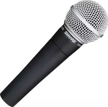 Кардиоидный динамический вокальный микрофон Shure SM58 Handheld Cardioid Dynamic Microphone