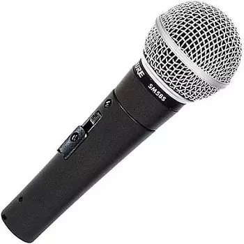 Кардиоидный динамический вокальный микрофон Shure SM58S Handheld Cardioid Dynamic Microphone with On / Off Switch