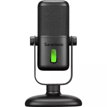 Кардиоидный USB-микрофон Saramonic SR-MV2000 с большой диафрагмой для компьютеров и мобильных устройств USB Type-C