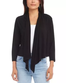 Karen Kane Кардиган Calli с открытым передом, черный