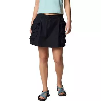 Карго-юбка-шорты с высокой посадкой Columbia, черный