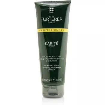 Karite Hydra Hydrating Ritual Увлажняющая маска для блеска 250 мл, Rene Furterer