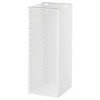 Каркас тумбочки, белый, 30x37x80 см, METOD IKEA