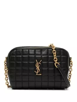 Каркасная мини-сумка Cassandre Saint Laurent, черный