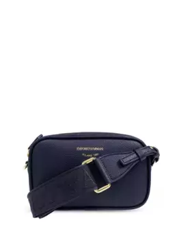 Каркасная сумка с принтом EMPORIO ARMANI, синий
