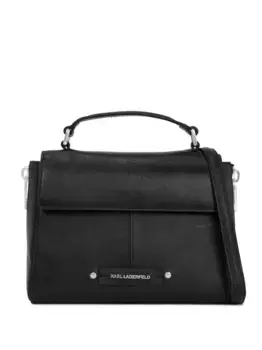 Каркасная сумка с верхней ручкой KARL LAGERFELD, черный