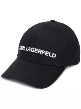 Karl Lagerfeld бейсбольная кепка Karl Essential с логотипом, черный