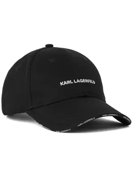 Karl Lagerfeld бейсболка Essential с вышитым логотипом, черный