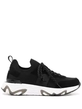 Karl Lagerfeld Blaze panelled sneakers, черный