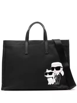 Karl Lagerfeld большая сумка-тоут K/Ikonik 2.0, черный