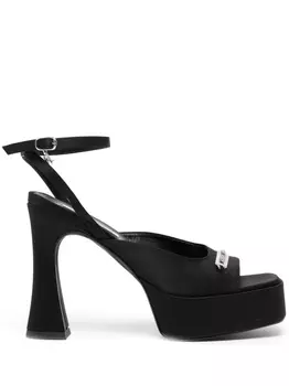 Karl Lagerfeld босоножки Lazula 120 с логотипом, черный