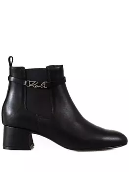 Karl Lagerfeld ботильоны Bonnie, черный
