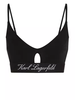 Karl Lagerfeld бюстгальтер Hotel Karl, черный