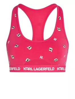 Karl Lagerfeld бюстгальтер Ikonik 2.0 Peephole, розовый