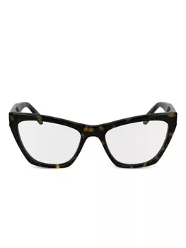 Karl Lagerfeld cat-eye очки, коричневый