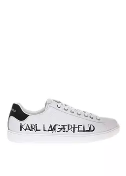 KARL LAGERFELD Черно-белые мужские кроссовки Karl Lagerfeld