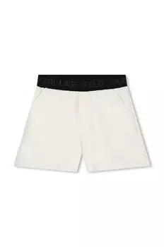 Karl Lagerfeld Детские шорты, бежевый