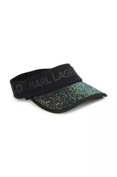 Karl Lagerfeld Детский козырек, бирюзовый
