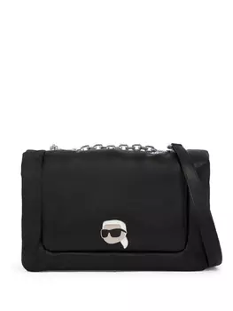 Karl Lagerfeld дутая сумка на плечо Ikonik 2.0, черный