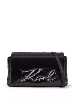 Karl Lagerfeld дутая сумка на плечо K/Signature, черный