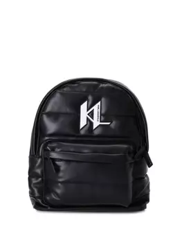 Karl Lagerfeld дутый рюкзак K/Monogram, черный