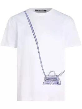 Karl Lagerfeld футболка Ikon K из органического хлопка, белый