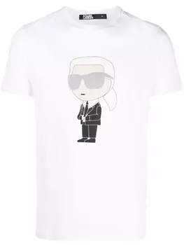 Karl Lagerfeld футболка Ikonik 2.0, белый