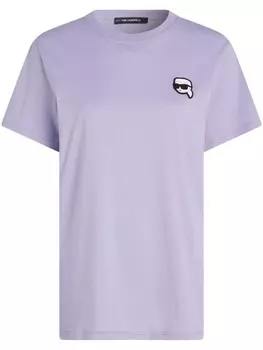 Karl Lagerfeld футболка Иконик 2.0, фиолетовый