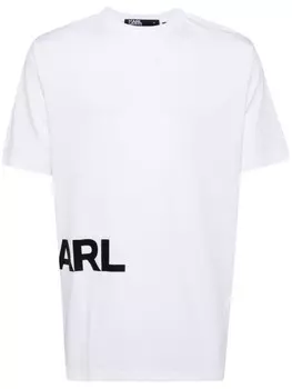 Karl Lagerfeld футболка с круглым вырезом, белый