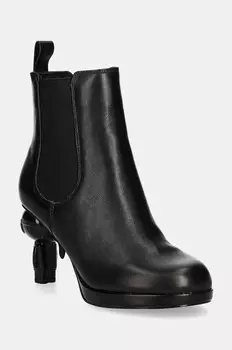 Karl Lagerfeld IKON ISLAND кожаные ботинки челси, черный