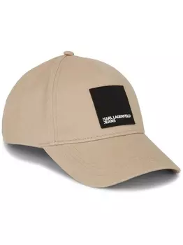 Karl Lagerfeld Jeans бейсболка с логотипом, нейтральный цвет